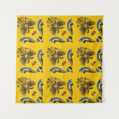 Nobile Contrada dell'Aquila Palio di Siena （イーグル） タペストリー (正面(横))