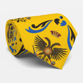 Nobile Contrada dell'Aquila Palio di Siena （イーグル） ネクタイ (ロール)