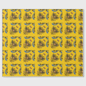 Nobile Contrada dell'Aquila Palio di Siena （イーグル） ラッピングペーパー (フラット)