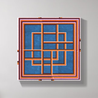 NOBIO抽象芸術グラフィックス（廊下の廊下） キャンバスプリント