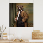 Noble Beasts - Dandy Bear ポスター (キッチン)