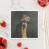Noble Beasts - Dandy Crocodile  スタンダードランチョンナプキン (インサイチュ)