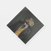 Noble Beasts - Dandy Crocodile  スタンダードランチョンナプキン (角)