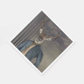 Noble Beasts - Dandy Deer スタンダードランチョンナプキン (角)