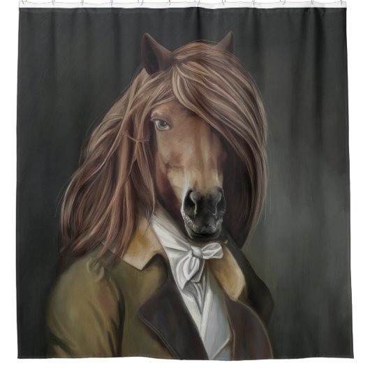 Noble Beasts - Dandy Horse シャワーカーテン (正面)