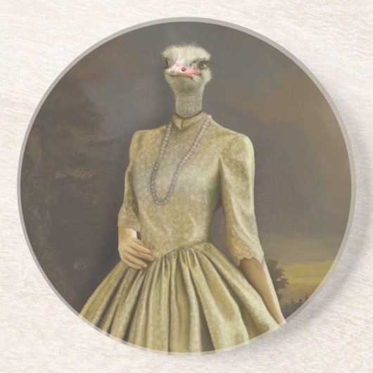 Noble Beasts - Dandy Ostrich コースター (正面)