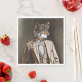 Noble Beasts - Dandy Wolf スタンダードランチョンナプキン (インサイチュ)