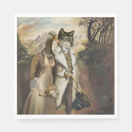 Noble Beasts - Wolf in Sheep's Clothing  スタンダードランチョンナプキン