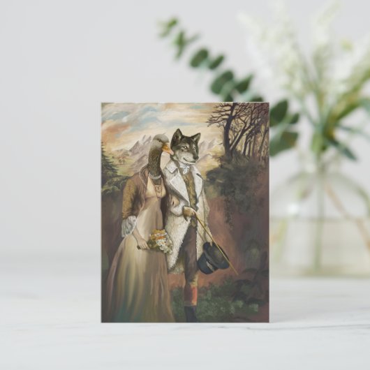 Noble Beasts - Wolf in Sheep's Clothing ポストカード (スタンド正面)