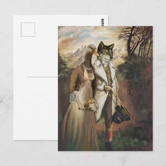 Noble Beasts - Wolf in Sheep's Clothing ポストカード (正面/裏面)