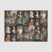 Noble Bunnies Portrait Collection Decoupage 薄葉紙 (正面)