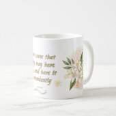 Noble Life Mug: 'John 10:10 コーヒーマグカップ (正面右)