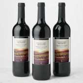 "Noble Vine Design: Captivating Labels for Premium ワインラベル (ボトル)