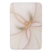 Nobly Copper And Gold Abstract Modern Fractal Art バスマット (正面縦)