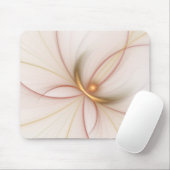 Nobly Copper And Gold Abstract Modern Fractal Art マウスパッド (マウス)