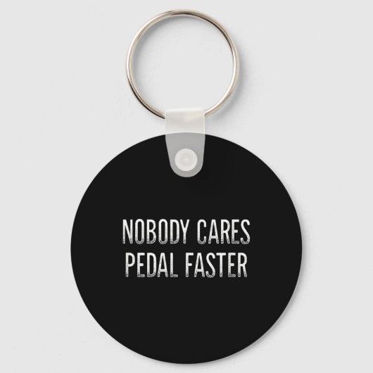 Nobody 気に - Pedal Fast -ヴィンテージスタイル- キーホルダー (正面)