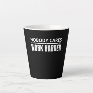 Nobody 気に Work Harlyフィットネストレーニングジムギフト カフェラテマグ