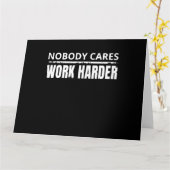 Nobody 気に Work Harlyフィットネストレーニングジムギフト カード (黄色い花)
