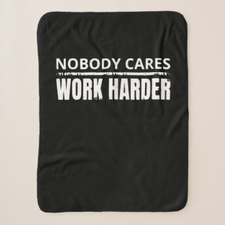 Nobody 気に Work Harlyフィットネストレーニングジムギフト シェルパブランケット