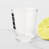 Nobody 気に Work Harlyフィットネストレーニングジムギフト ショットグラス (右)