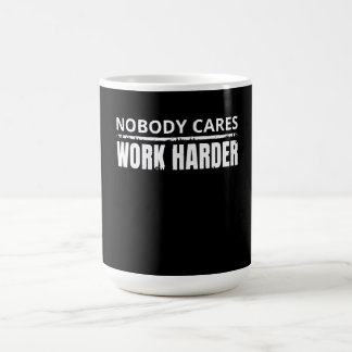 Nobody 気に Work Harlyフィットネストレーニングジムギフト モーフィングマグカップ