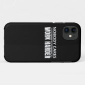 Nobody 気に Work Harlyフィットネストレーニングジムギフト Case-Mate iPhoneケース (裏面(横))