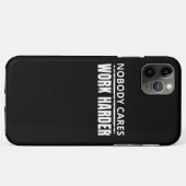 Nobody 気に Work Harlyフィットネストレーニングジムギフト Case-Mate iPhoneケース (裏面(横))
