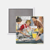 Nobody 頼 You, Karen -レトロ磁石 マグネット (正面/裏面)