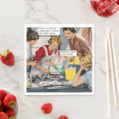 Nobody 頼 You, Karen -レトロ スタンダードランチョンナプキン (インサイチュ)