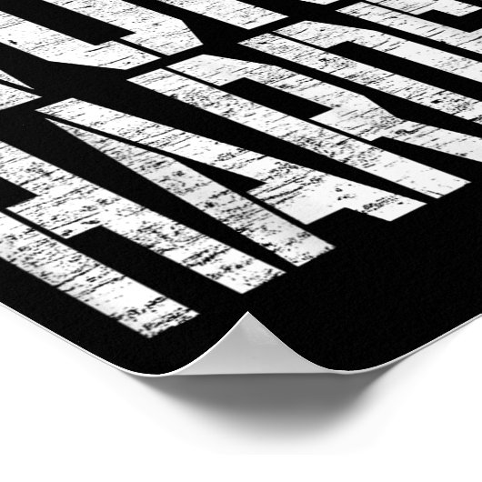 Nobody Cares Work Harder Fitness Workout Motivatio ポスター (角)