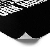 Nobody Cares Work Harder Military Motivational Fun ポスター (角)