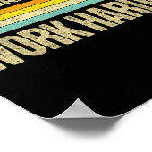 Nobody Cares Work Harder Motivational Fitness Work ポスター (角)