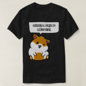 nobody is illegal on stolen land  tシャツ (デザイン正面)