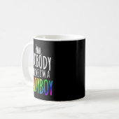Nobody Knows I'm A Ladyboy LGBTQ Pride Premium コーヒーマグカップ (正面左)