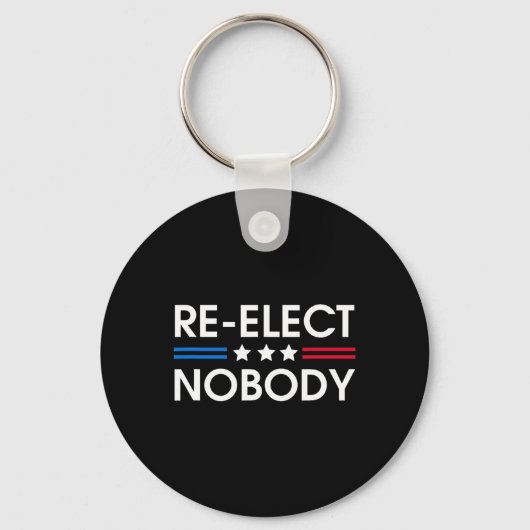 Nobody No Trump Noバイデン氏大統領の選挙202 キーホルダー (正面)