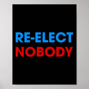 Nobody No Trump Noバイデン氏大統領の選挙202 ポスター