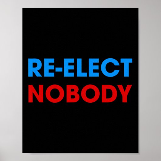 Nobody No Trump Noバイデン氏大統領の選挙202 ポスター (正面)