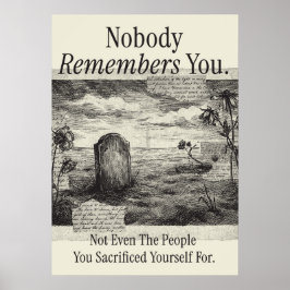Nobody Remembers You ポスター