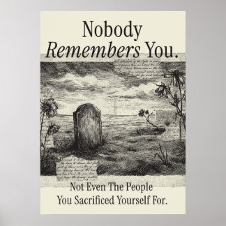 Nobody Remembers You ポスター