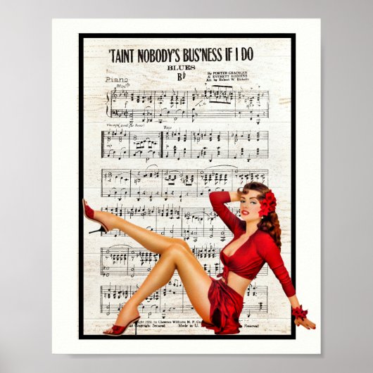 Nobody’s Business if I Do ポスター (正面)
