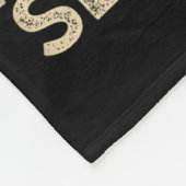 Nobody Told Me That When You Get A Husband His Ear フリースブランケット (角)