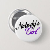 Nobody's Girl 缶バッジ (正面&裏面)