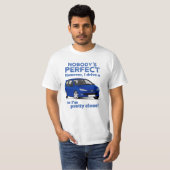 Nobody's perfect - PUG 206 Gti Tシャツ (正面フル)