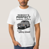 Nobody's perfect - Saab 96 - DIY Tシャツ (正面)