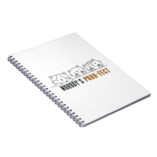 Nobody's Purr-fect ノートブック (右側)