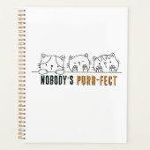 Nobody's Purr-fect Planner プランナー手帳 (正面)