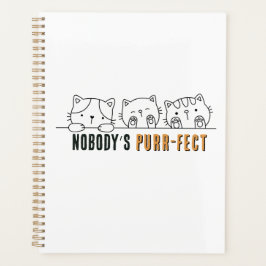Nobody's Purr-fect Planner プランナー手帳
