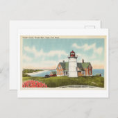Nobska Light, Woods Hole, Cape Cod,マサチューセッツ州 ポストカード (正面/裏面)