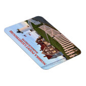 Nobska Point Light house Massachusettsフォトマグネット マグネット (右側)