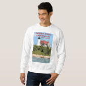 Nobska Point Light house, Massachusetts Sweatshirt スウェットシャツ (正面フル)